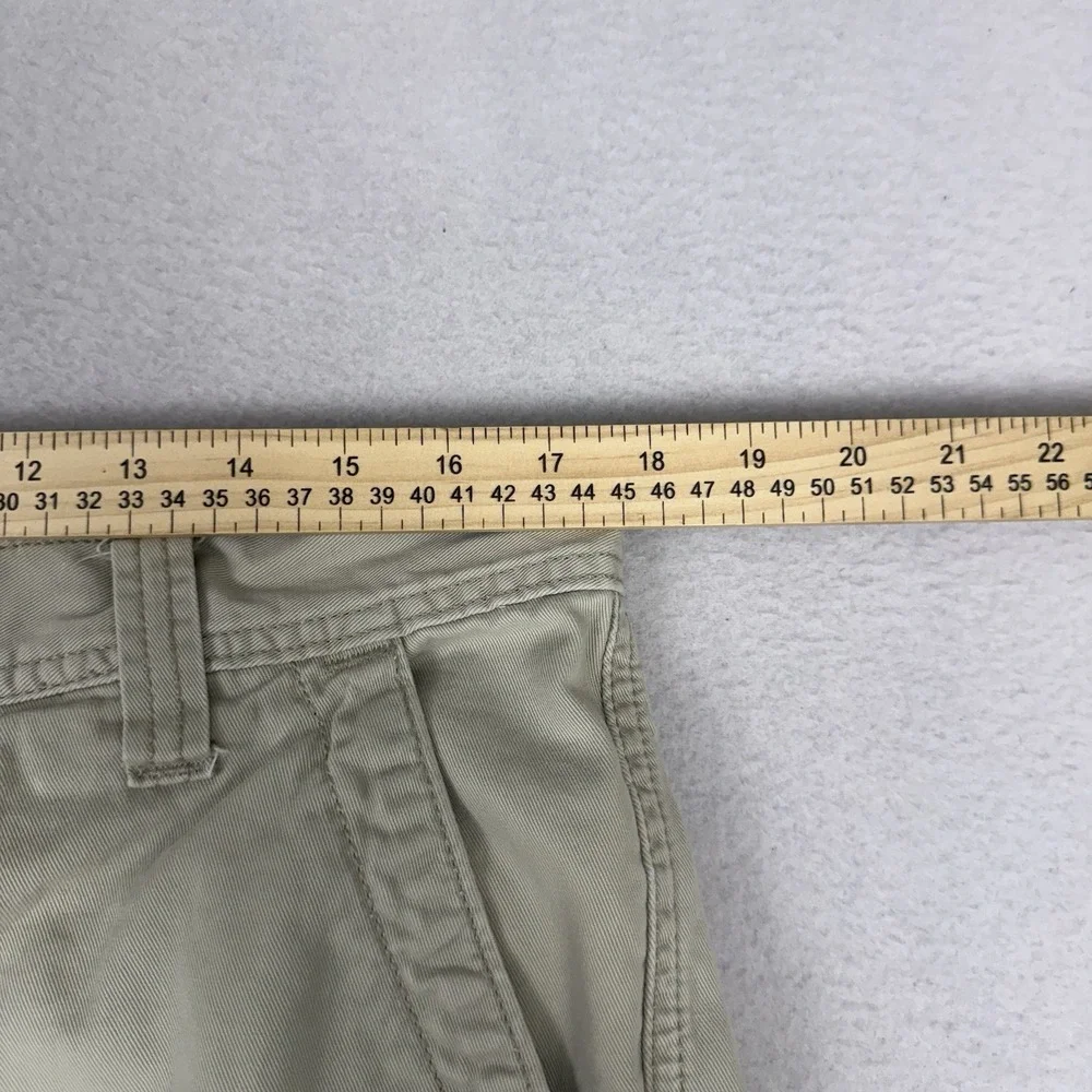 Levi's Cargo Utility Shorts Mens 34 Khaki Tan‎ Long Baggy Skater Workwear Y2K